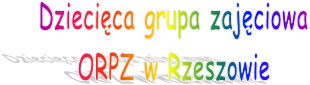 Logo Dziecięcej Grupy Zajęciowej w PCPR w Rzeszowie - ORPZ